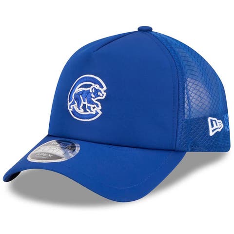 Men's New Era Royal Chicago Cubs 2026 Batting Practice Alternate Apex 9FORTY Adjustable Hat