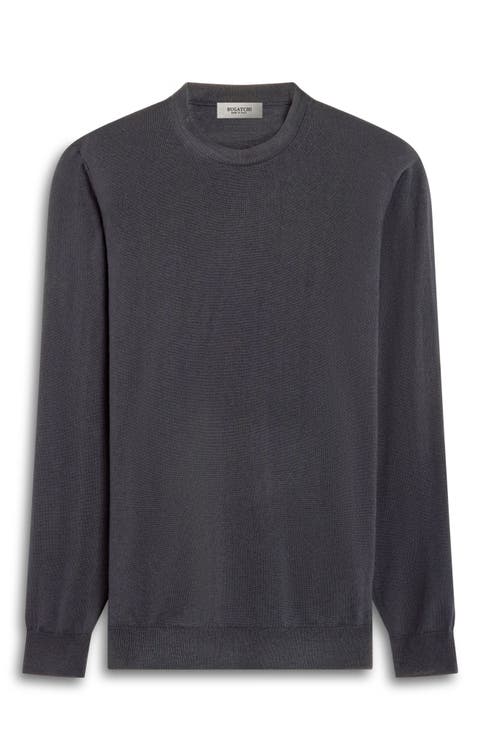 William Merino Wool Crewneck Sweater