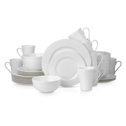 Eleanor Bone China 32-Piec Dinnerware Set