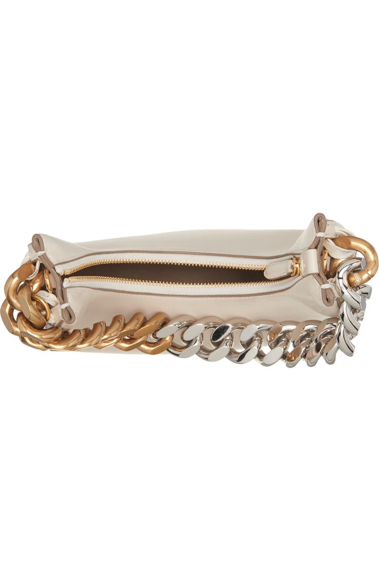 Stella McCartney Frayme Faux Leather Hobo Bag, Alternate, color,