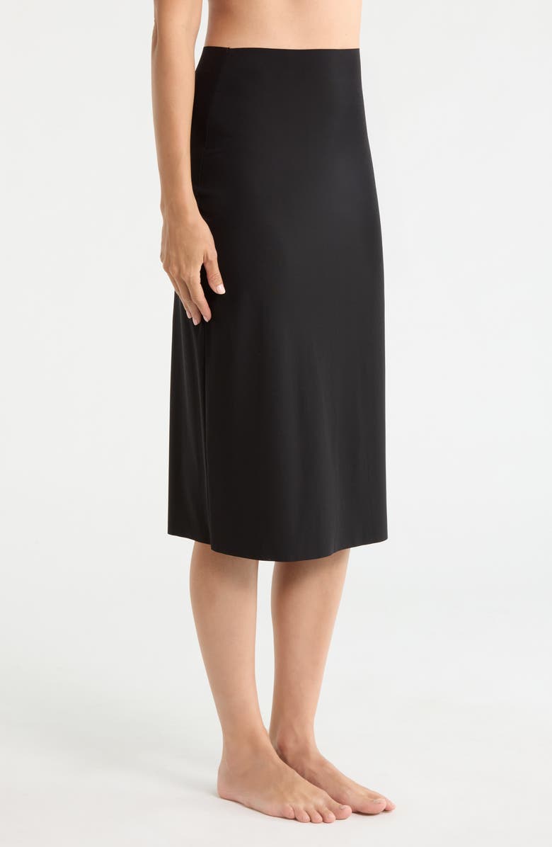 Nordstrom Invisible Edge Slip Skirt, Alternate, color, Black