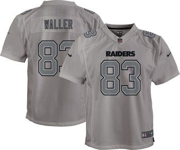 NIKE ラスベガス レイダース ダレン ウォーラー ゲームシャツ Nike Youth Nike Darren Waller Gray Las Vegas Raiders Atmosphere