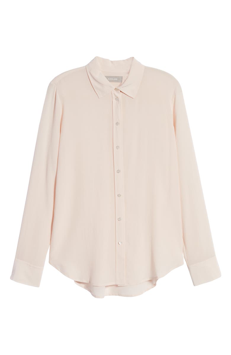 Everlane The Clean Silk Relaxed Shirt, Main, color,