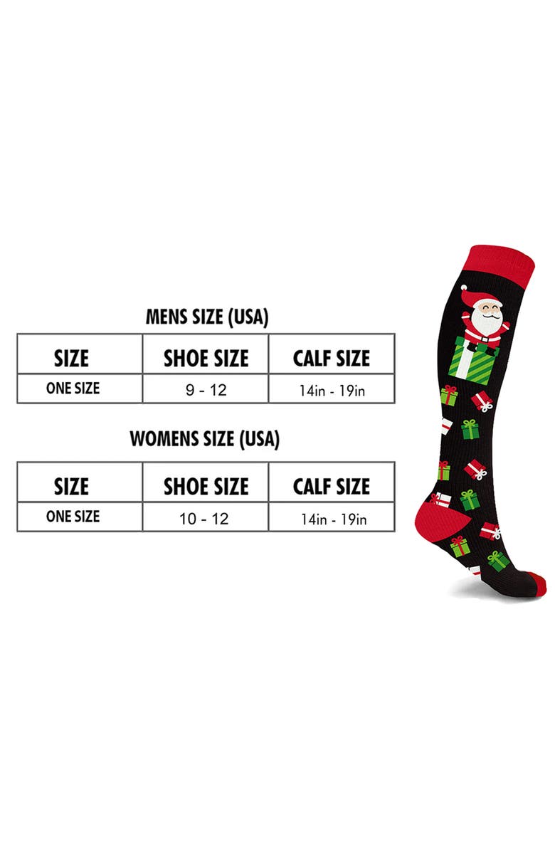 EXTREME FIT 3-Pack Knee High Compression Socks, Alternate, color,