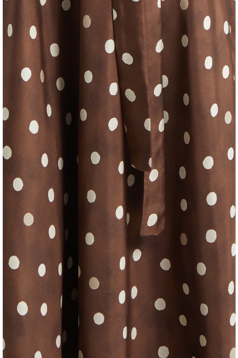 nordstrom brown polka dot dress All in Favor Women's All - Red