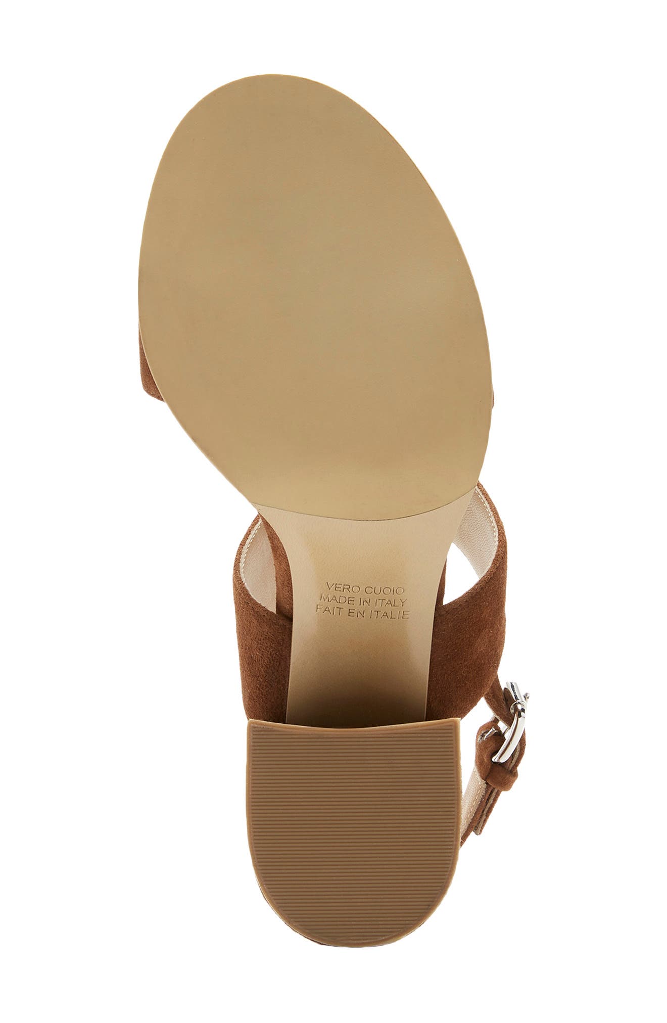 La Canadienne Flemming Sandal, Alternate, color, Cafe Suede