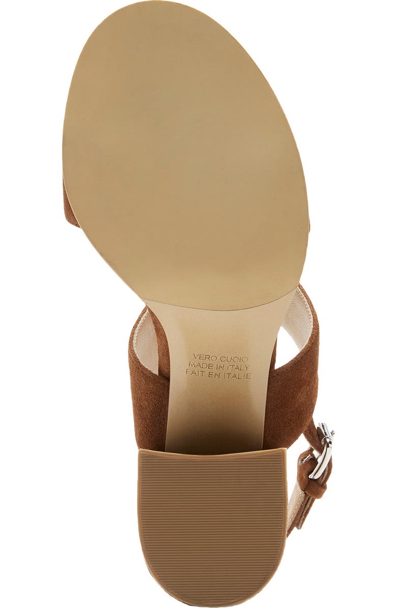 La Canadienne Flemming Sandal, Alternate, color, Cafe Suede