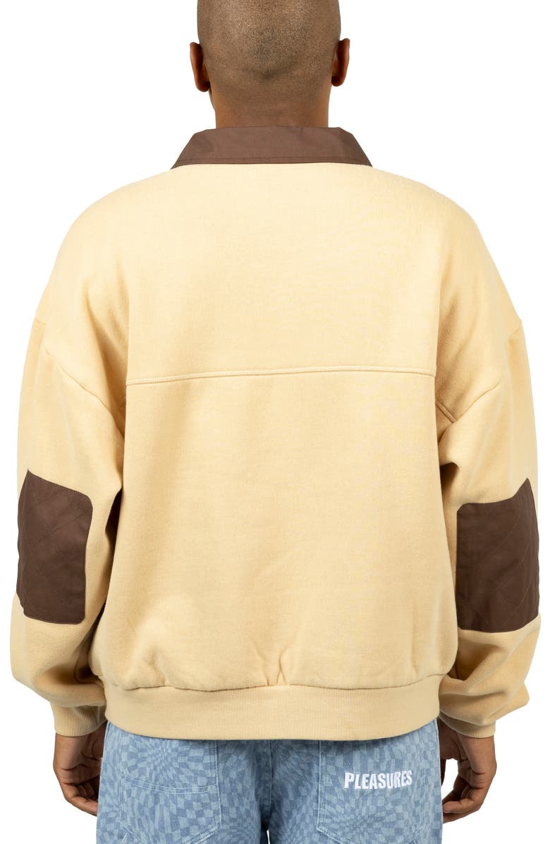 PLEASURES Tweak Polo Sweatshirt, Alternate, color, 
