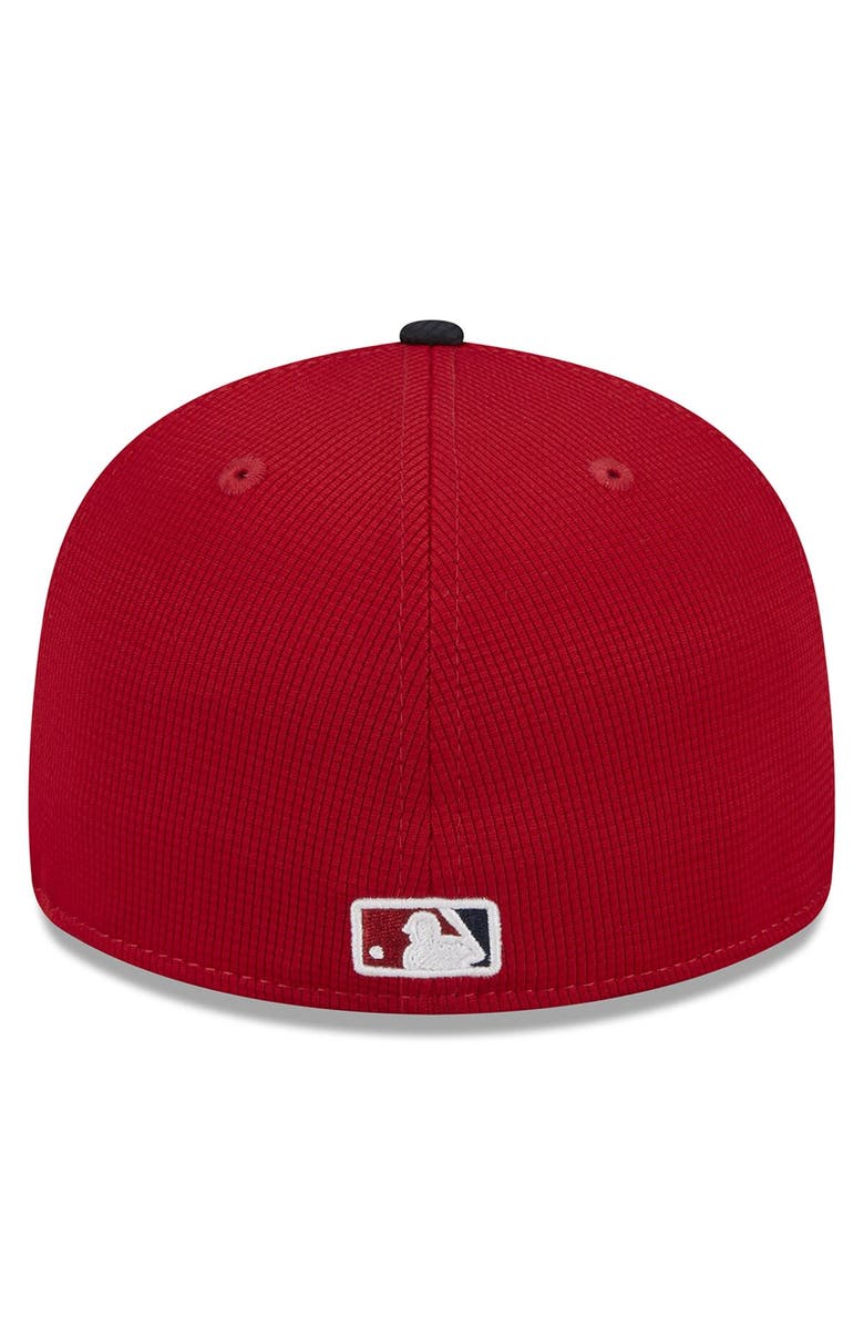 New Era Men's New Era Red Washington Nationals 2024 Batting Practice Low Profile 59FIFTY Fitted Hat, Alternate, color, Red