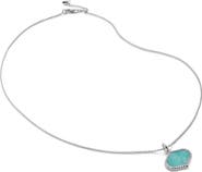 Monica Vinader Talismans Lotus Pendant Necklace