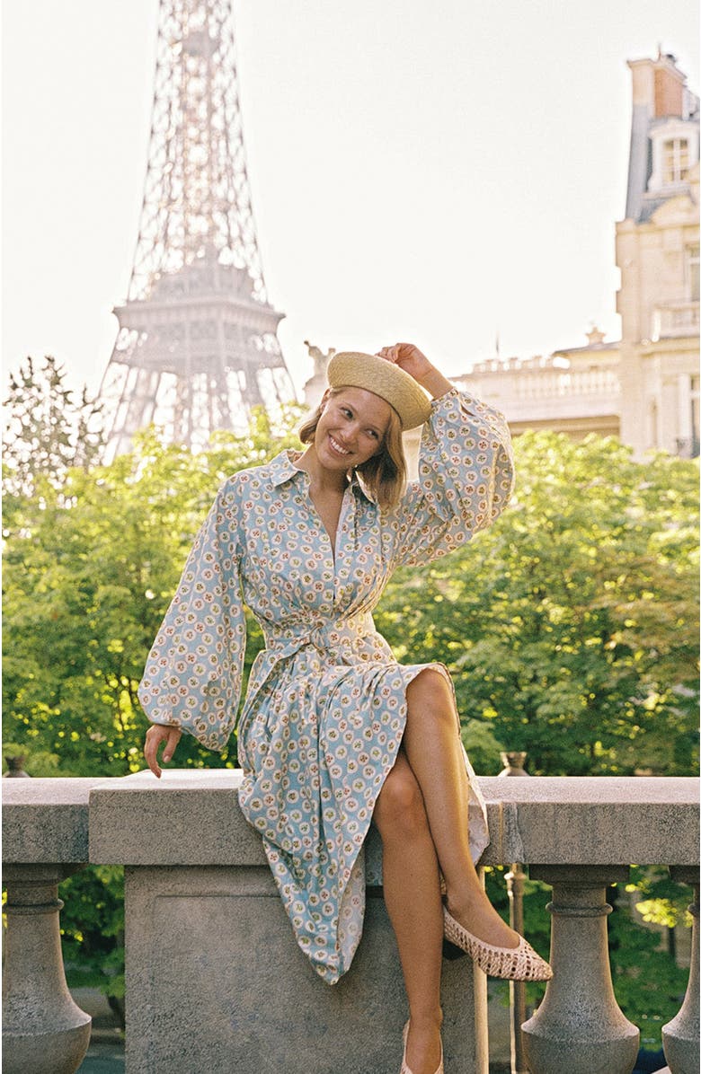 Palm Noosa Emily Shirt Dress, Alternate, color, Tarda