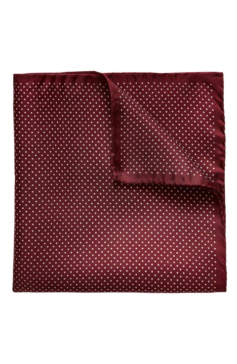 Dot Silk Pocket Square