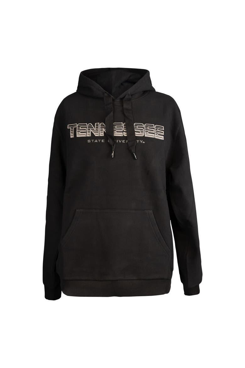Men's FISLL  Black Tennessee State Tigers Puff Print Sliced Pullover Hoodie, Alternate, color, Black