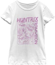 KPop Demon Hunters Girl's KPop Demon Hunters Zoey Mira and Rumi Ramyeon Graphic T-Shirt