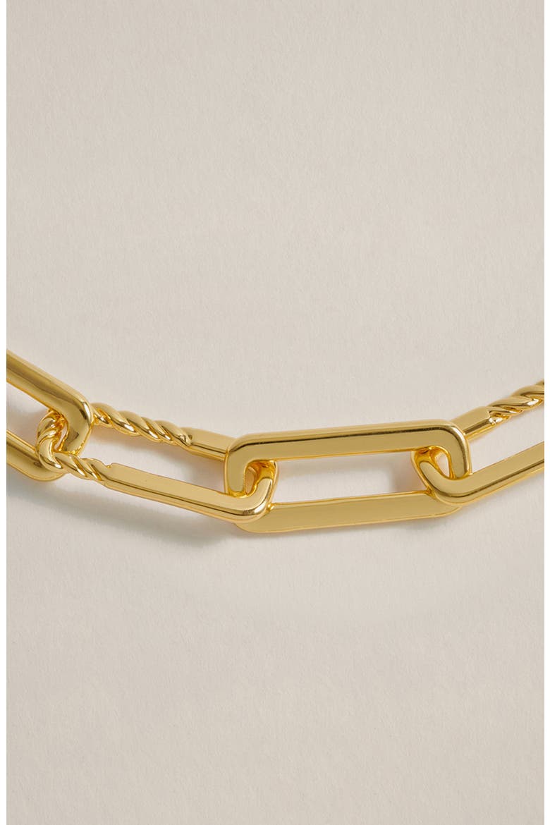 Oto Maxi Chain Necklace In Gold, Alternate, color, Gold