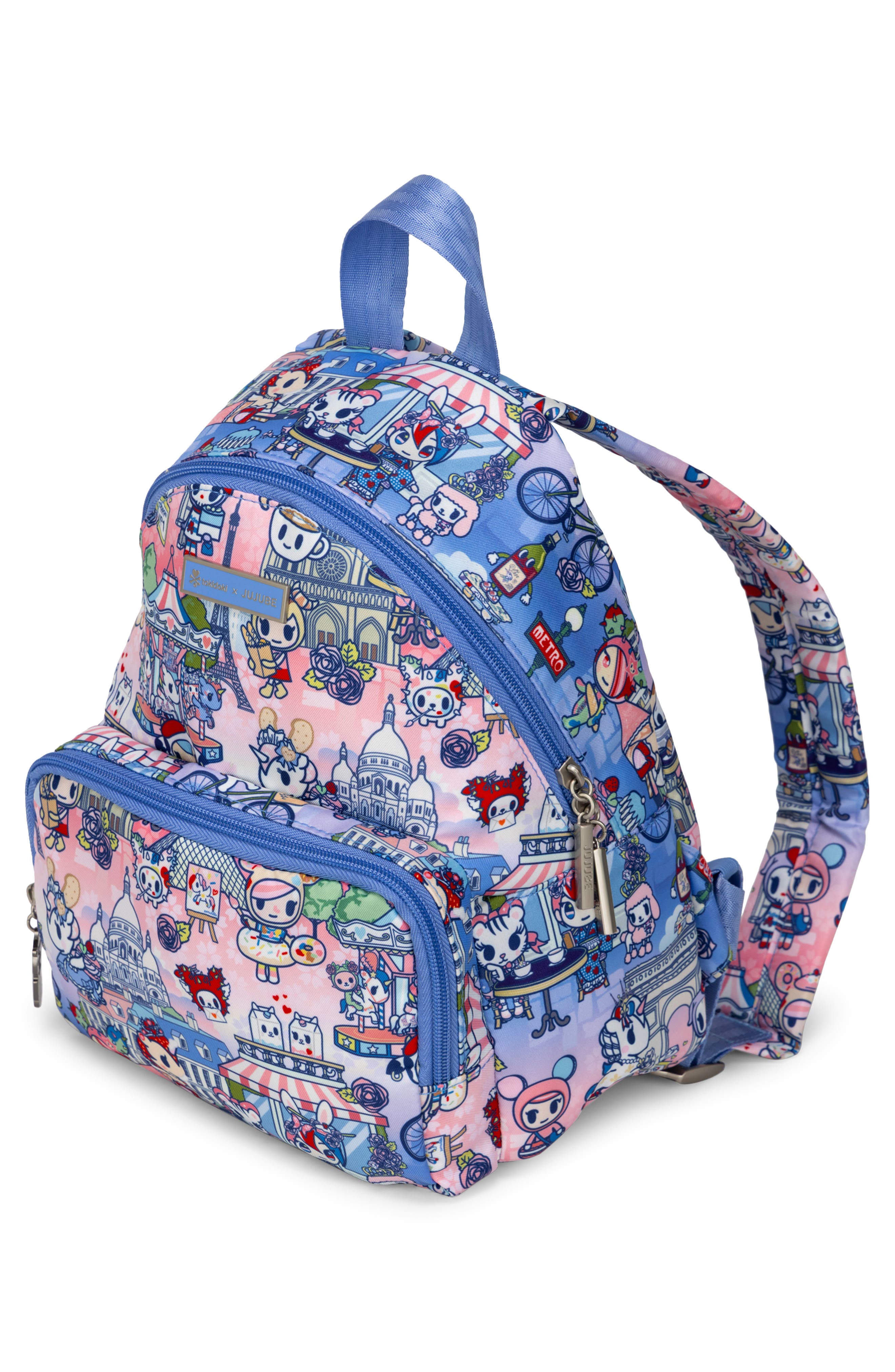 JuJuBe Everyday Mini Diaper Backpack, Alternate, color, Cest La Vie Paris