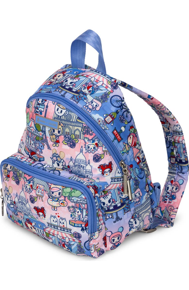 JuJuBe Everyday Mini Diaper Backpack, Alternate, color, Cest La Vie Paris