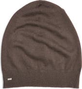 Saint Laurent Cashmere Logo Beanie