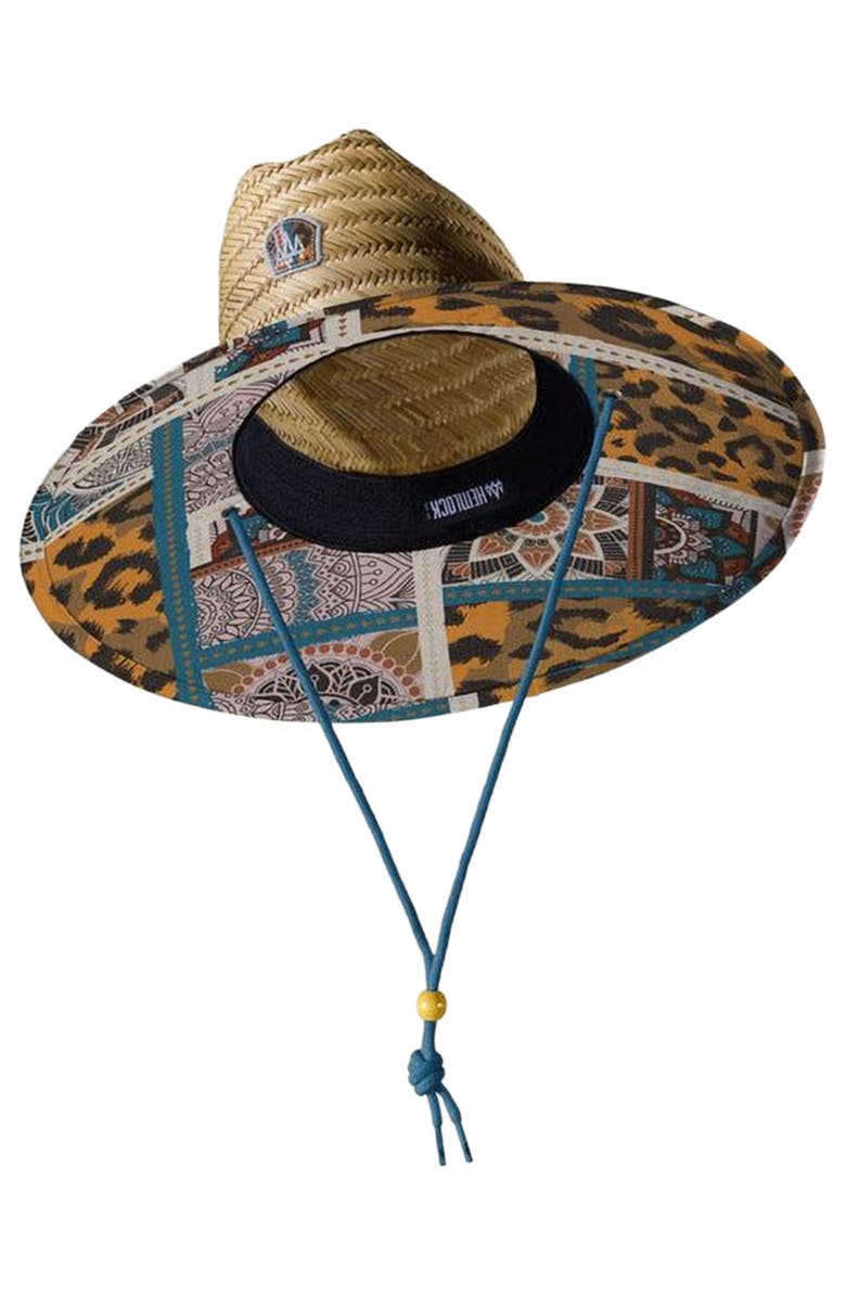 Hemlock Bazaar Straw Lifeguard Hat, Alternate, color, 