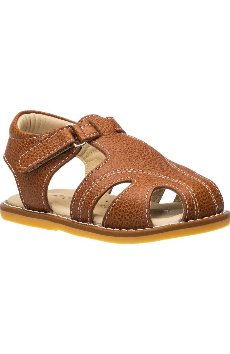 Elephantito Kids' Spencer Fisherman Sandal, Main, color, Caramel