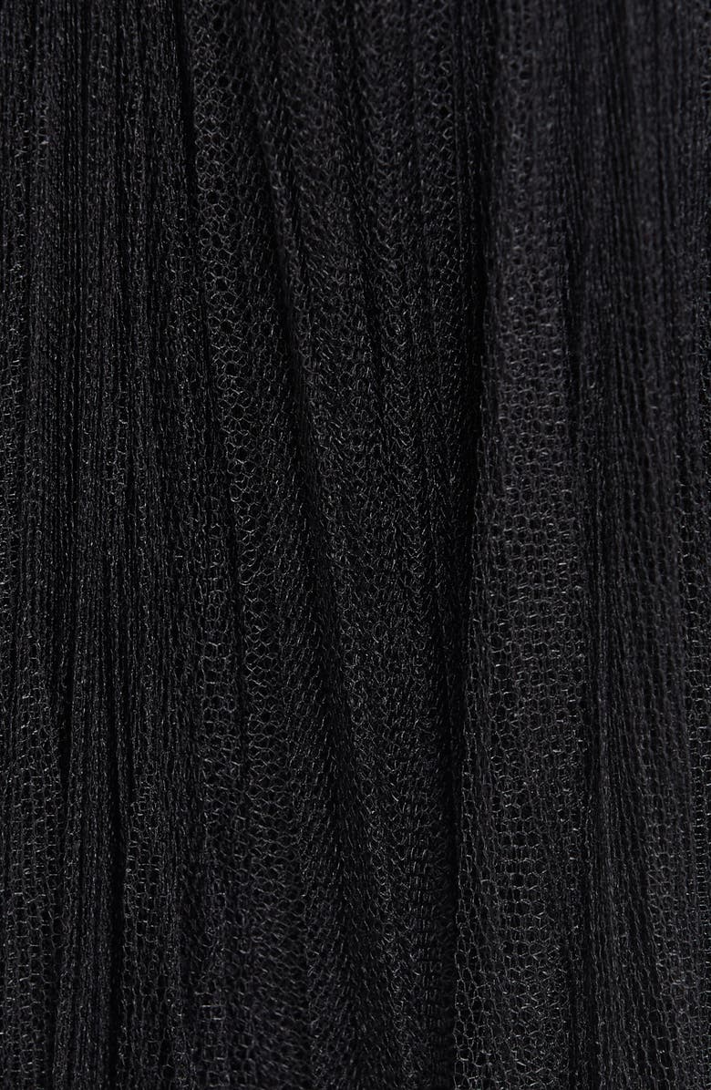 Badgley Mischka Collection Beaded Silk A-Line Gown, Alternate, color, 