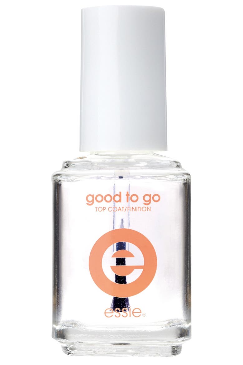 'Good To Go!' Top Coat, Main, color, CLEAR