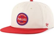 '47 Men's '47  Natural Philadelphia Phillies Payson Captain Snapback Hat