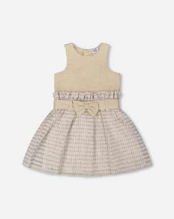 Deux Par Deux Bi-Material Dress - Peacoat Fairy Unicorn Deux Par Deux Bi-Material Dress - Peacoat Fairy Unicorn
