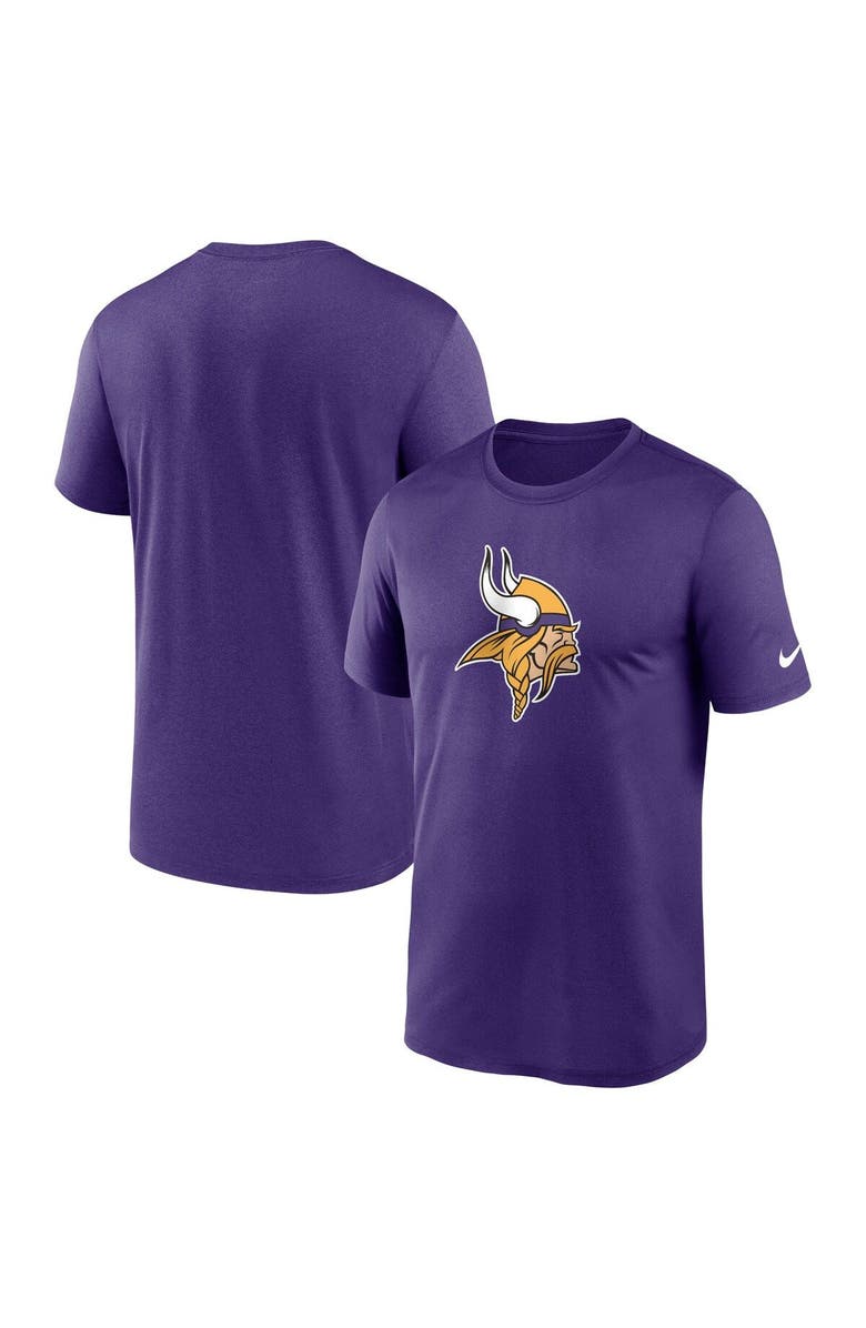 Nike Men's Nike Purple Minnesota Vikings Legend Logo Performance T-Shirt, Main, color, Purple