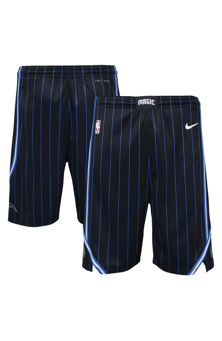 Nike Youth Nike Black Orlando Magic Swingman Performance Shorts – Icon Edition, Alternate, color, Black
