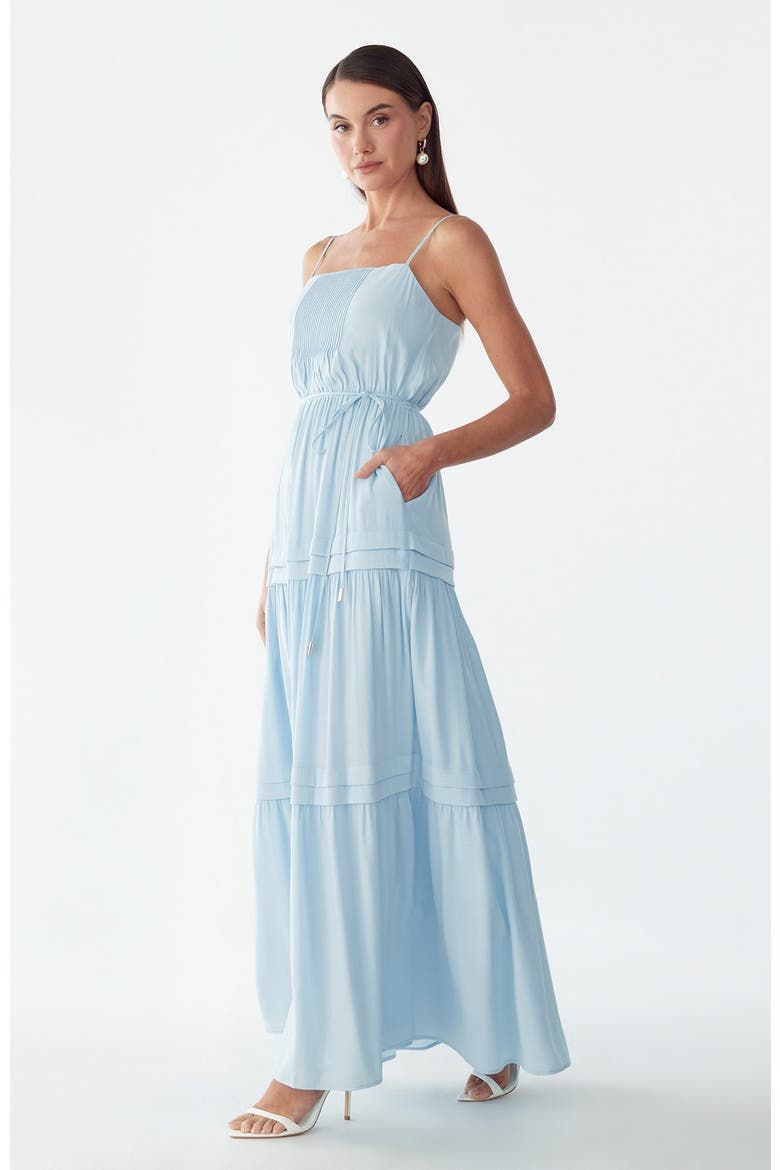Roannah Maxi Dress, Alternate, color, Pale Blue