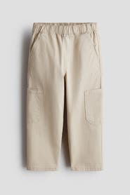 H&M Cotton Twill Cargo Joggers