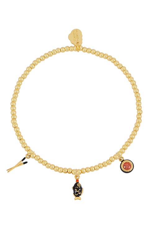Sushi Charm Sienna Stretch Bracelet