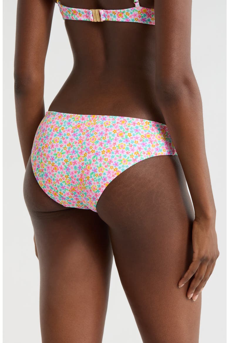 Floral Rib Bikini Bottoms, Alternate, color, FIELD TRIP