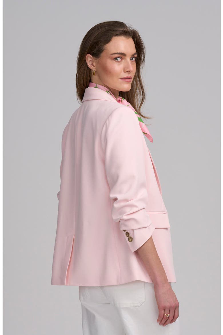 One Button Jacket, Alternate, color, LIGHT PINK
