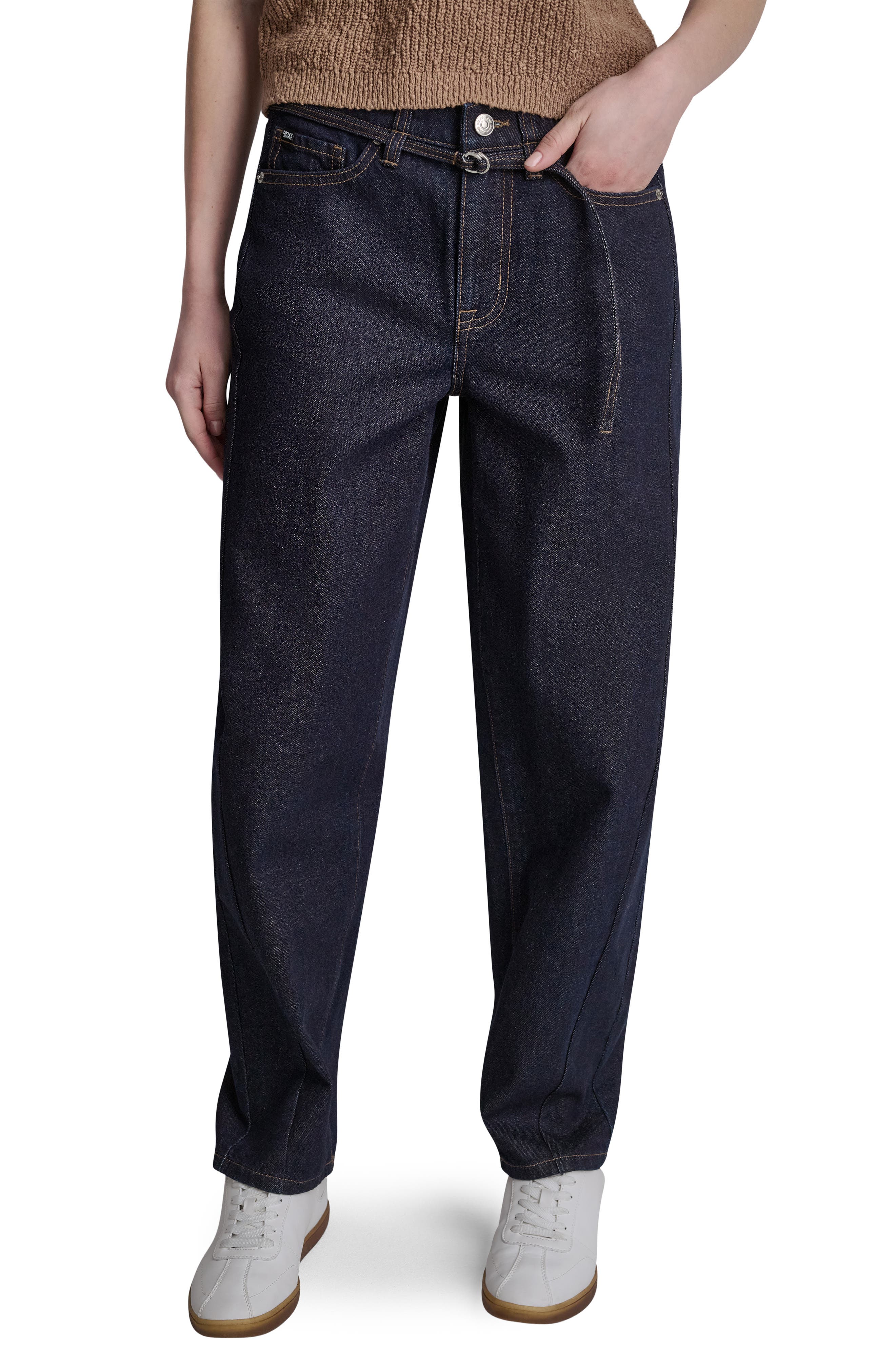 Baby Barrel Mid Rise Straight Leg Jeans