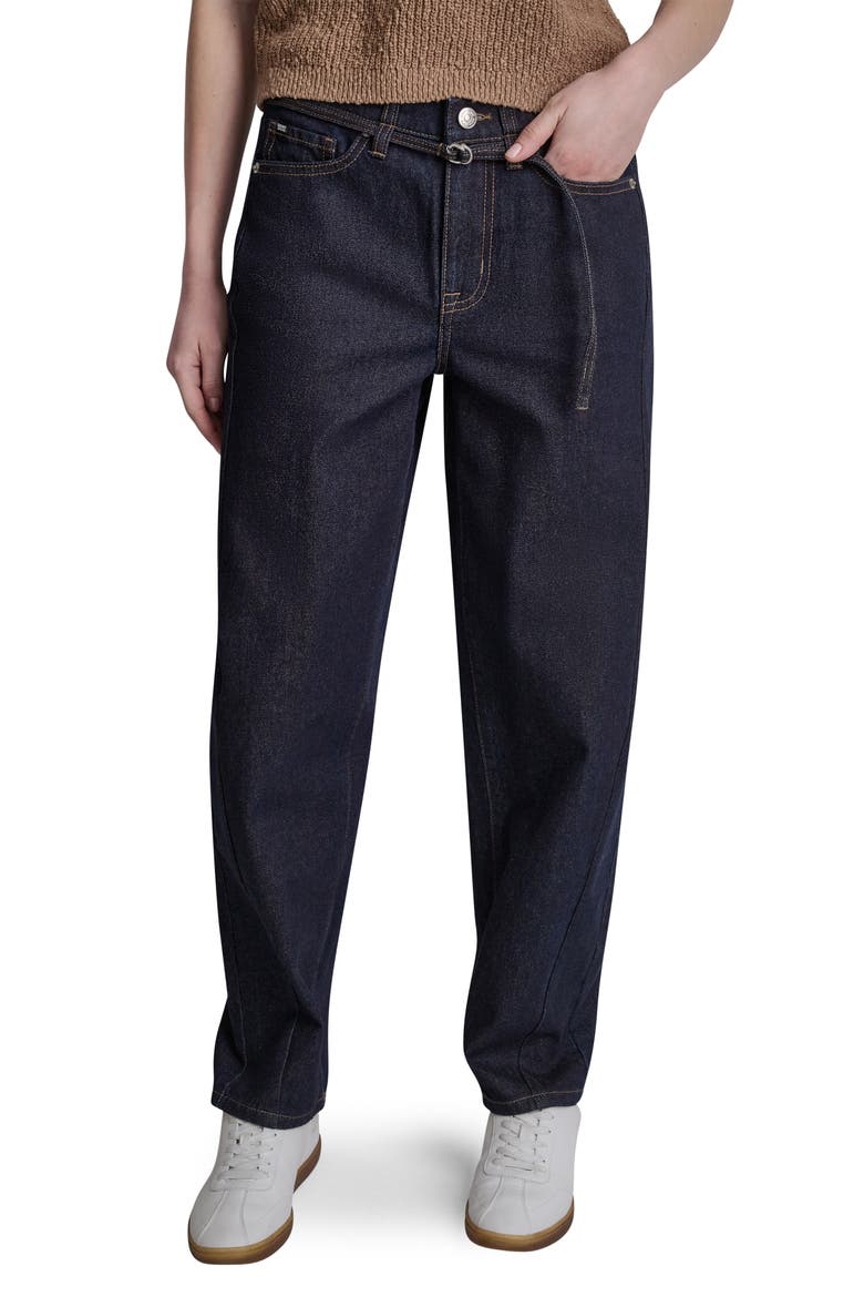 Baby Barrel Mid Rise Straight Leg Jeans, Main, color, FEARLESS