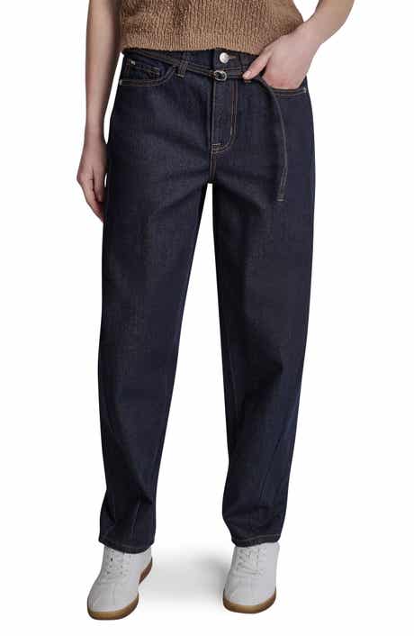 Baby Barrel Mid Rise Straight Leg Jeans