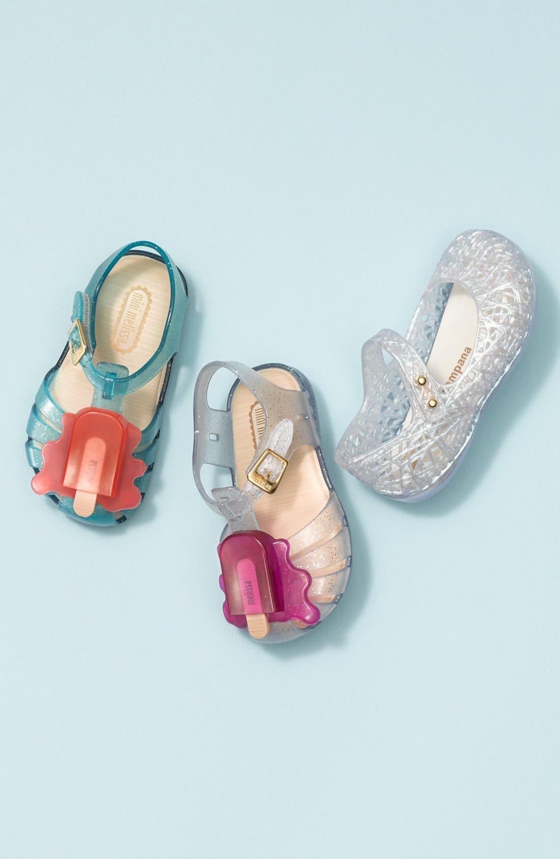 Melissa Mini Melissa Campana Mary Jane Flat, Alternate, color, 