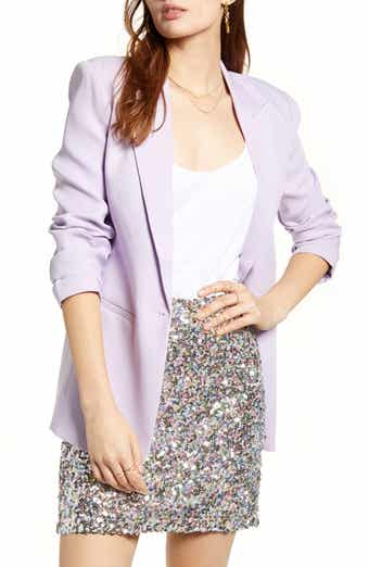 Endless Rose Tailored Single Button Blazer