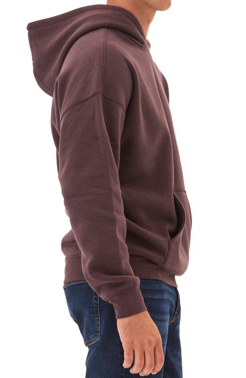 Threads 4 Thought Marcel Oversize Fleece Hoodie In Peppercorn