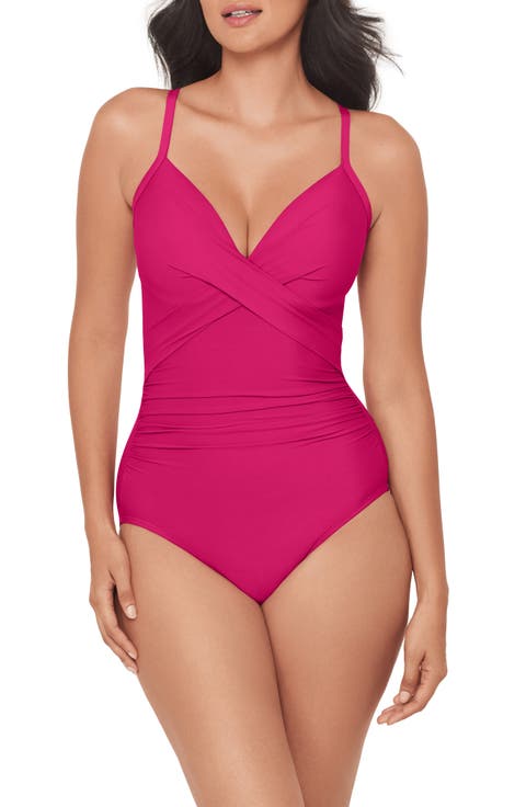 Captivate Rock Solid Strappy One-Piece Swimsuit
