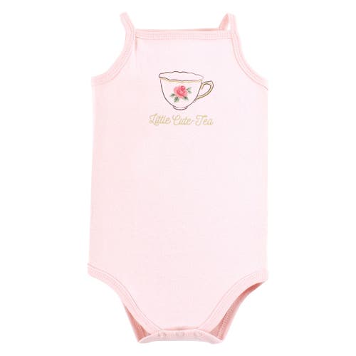 Hudson Baby Soft Cotton Sleeveless Bodysuit In Multi