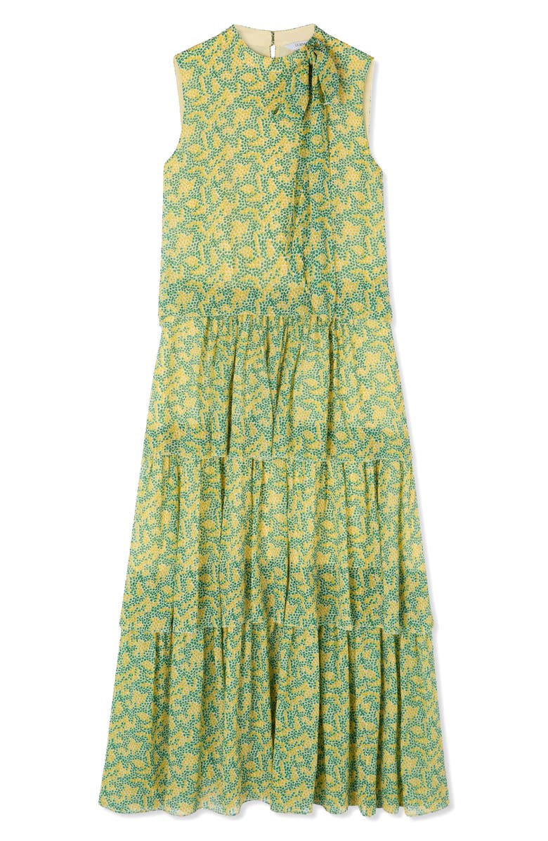 LK Bennett Kristen Tiered Maxi Dress, Alternate, color,