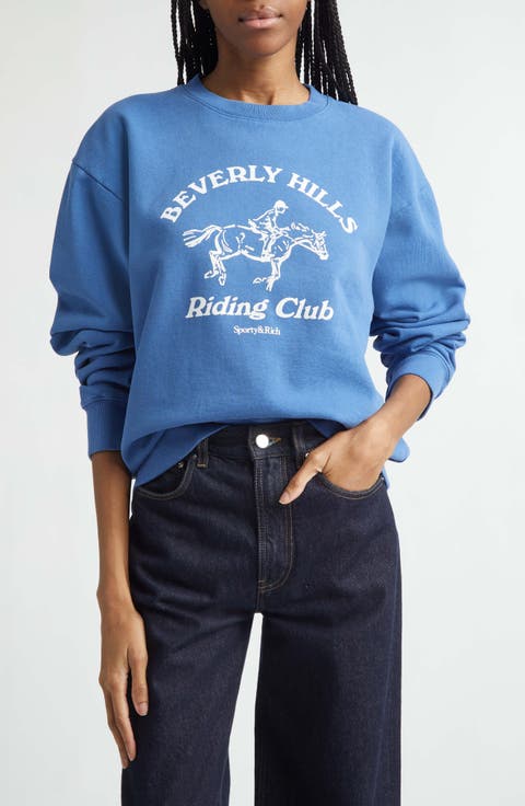 Beverly Hills Riding Club Graphic Sweatshirt