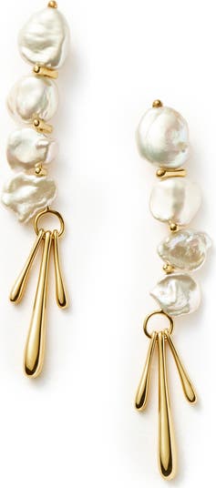 Missoma Keshi Pearl Drop Earrings | Nordstrom