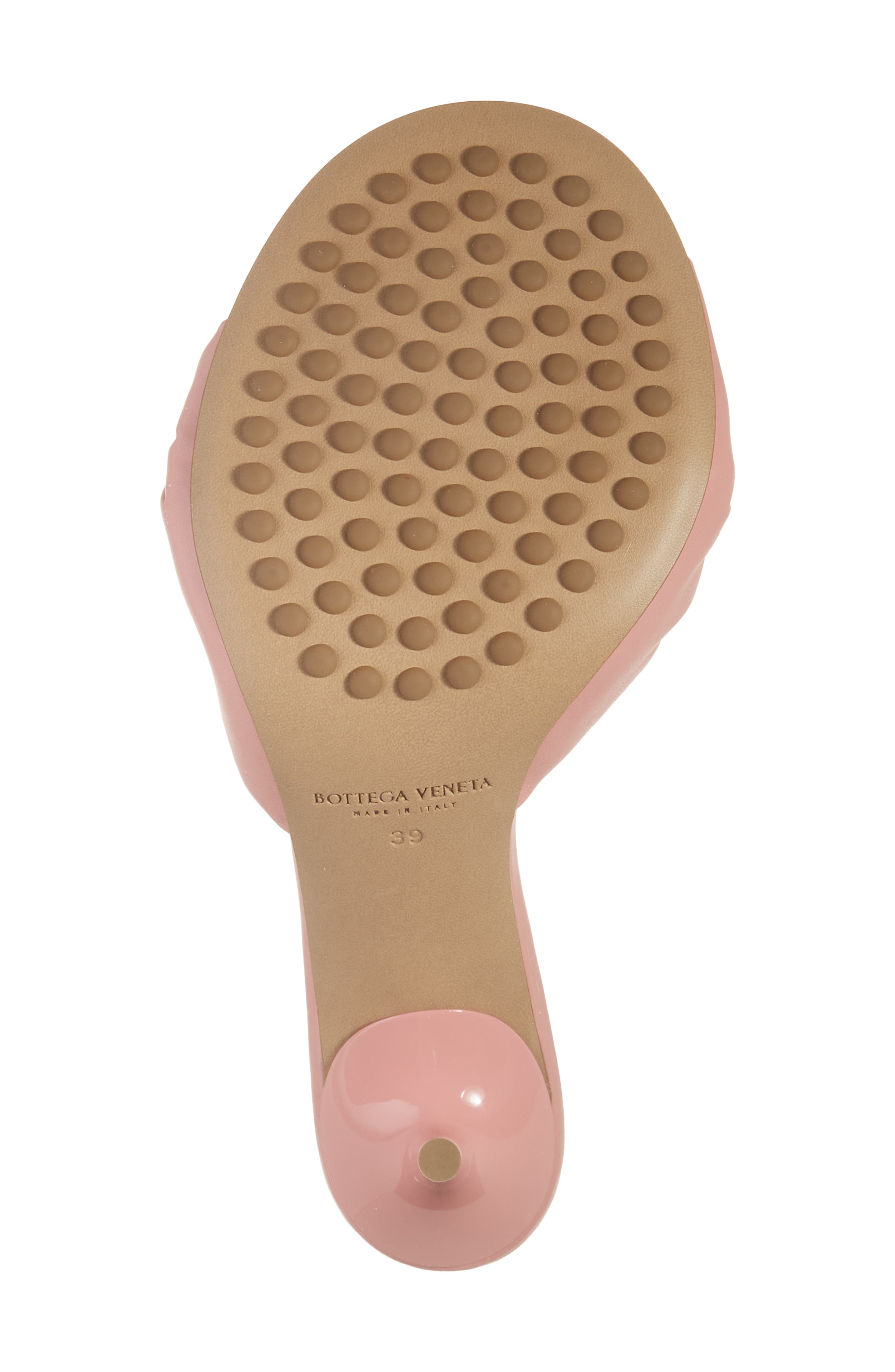 Bottega Veneta Cherry Twist Sandal, Alternate, color, Blush