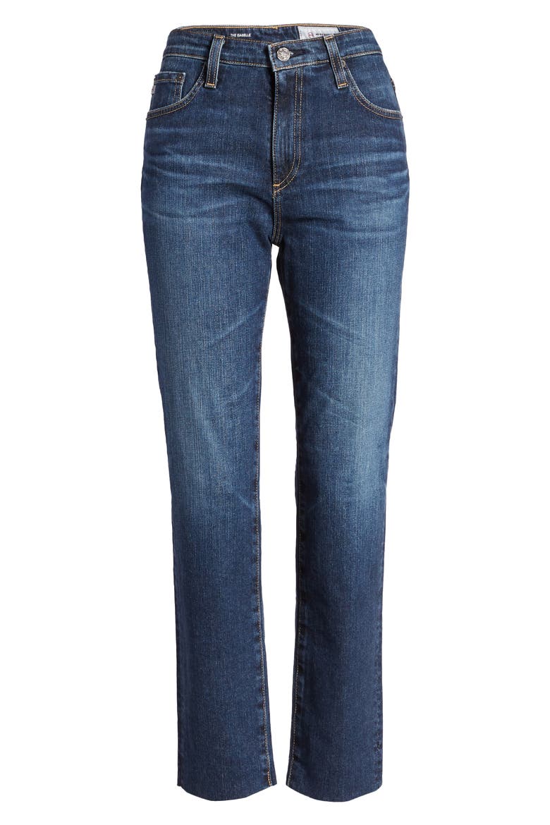 The Isabelle  Ankle Straight Leg Jeans, Alternate, color, 5 YEARS ENTROPY
