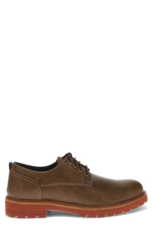 Dockers Mens Watkins Lightweight Lugged Casual Shoe In Brown