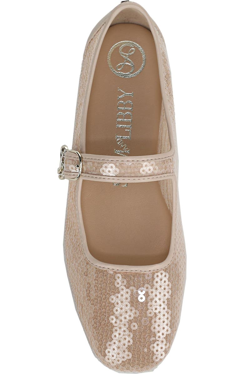 SAM & LIBBY Fredi Mary Jane Flat, Alternate, color, Crema